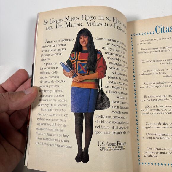 GENE HACKMAN Selecciones Reader’s Digest 1994 Spanish fashion US Army Buick ad - Picture 3 of 5